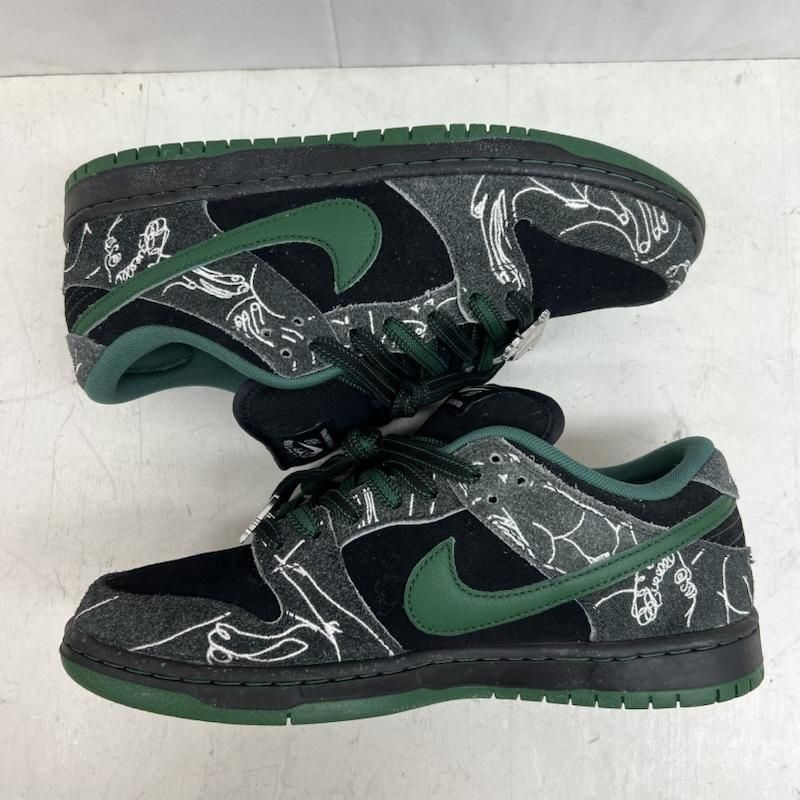 ナイキ THERE SKATEBOARDS × SB DUNK LOW QS ゼア HF7743-001 メンズ