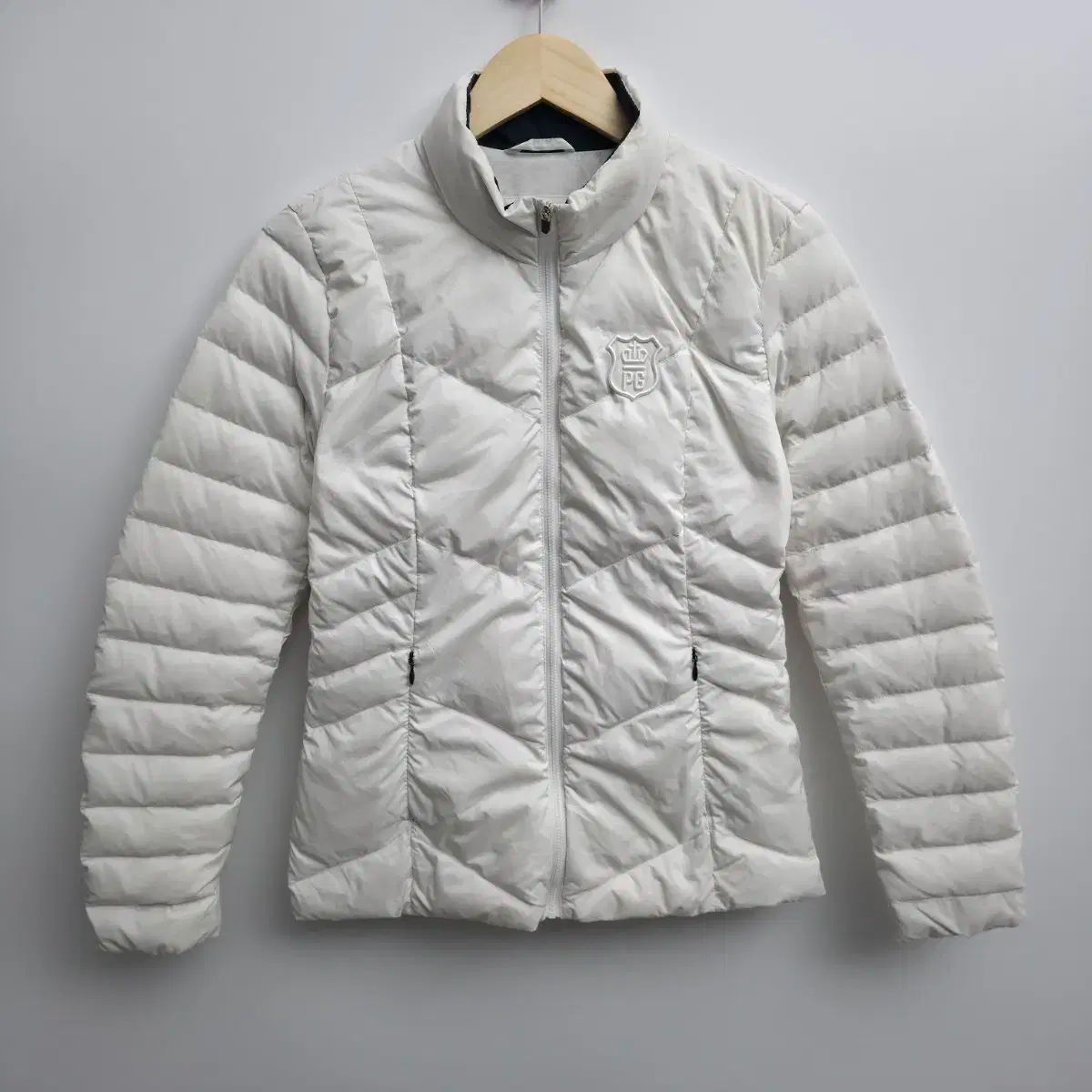M ペリーゲイツ レディース 白 ダウン ジャケット