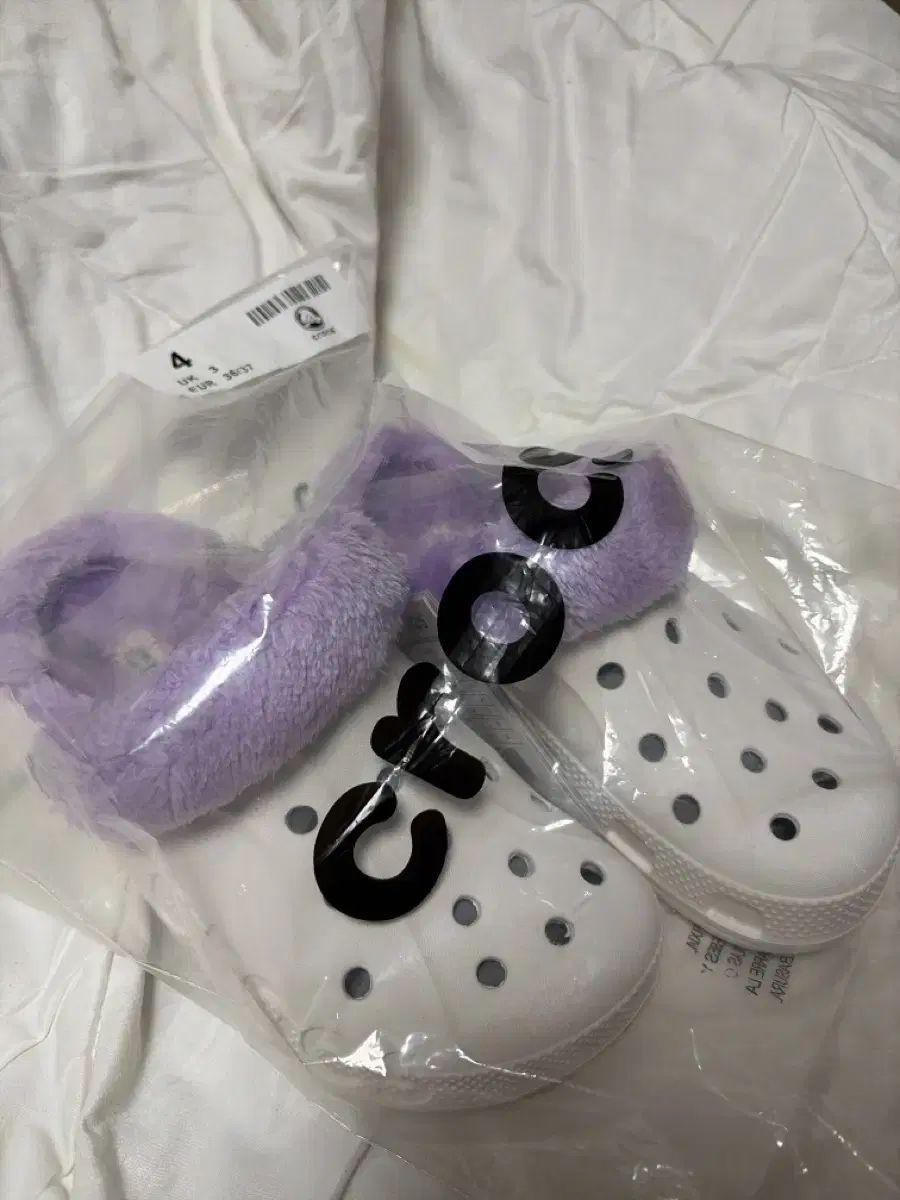  パープルホワイト ファークロックス 230 サンダル サンダル ミュール