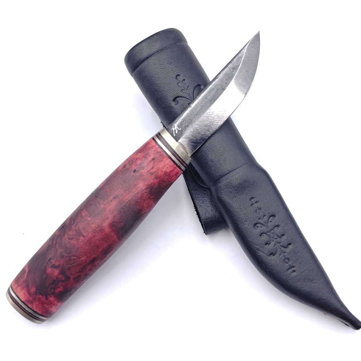 カウハバン プーッコ パヤ ナイフ レッド Kauhavan Puukko Paja アウトドア ブッシュクラフト