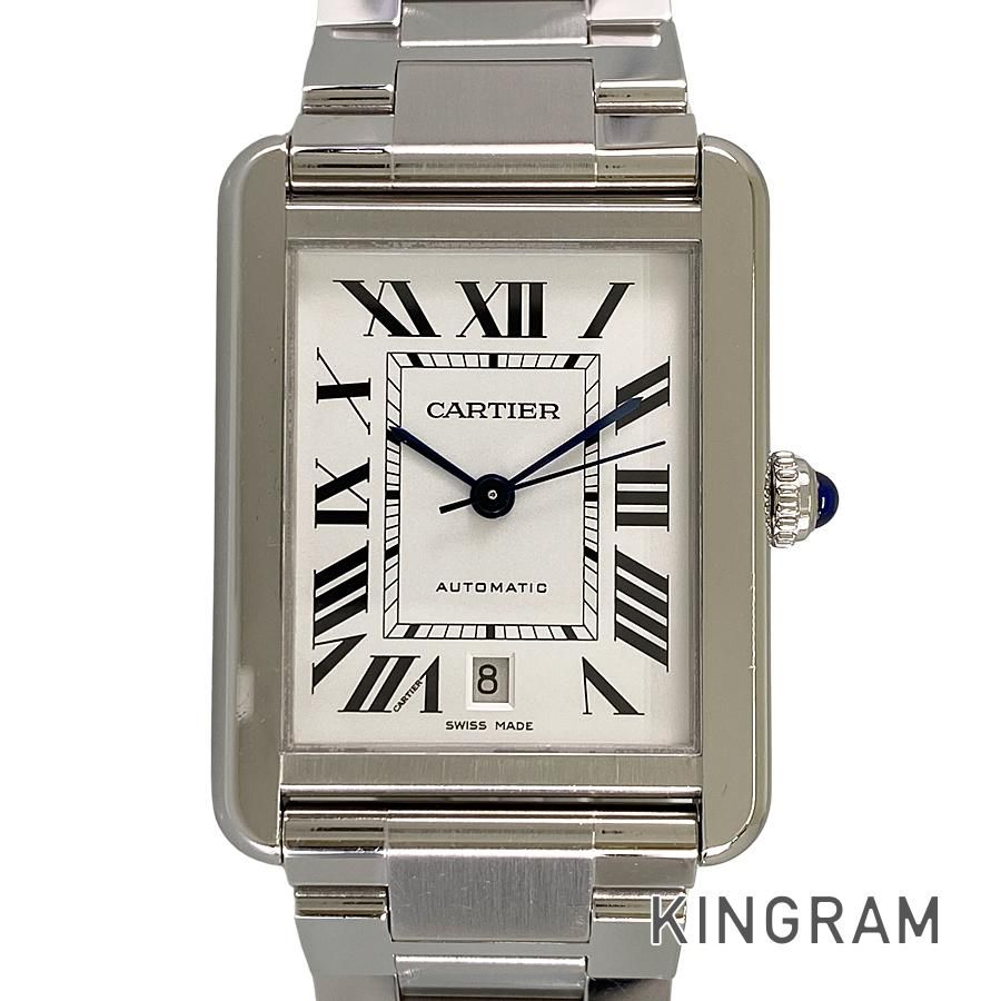 カルティエ Cartier タンク ソロ XL W5200028 SS 自動巻 メンズ 腕時計 ss