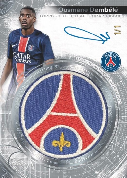 日本未発売 新品未開封 1Box】2024/25 Topps Exhibition Paris Saint