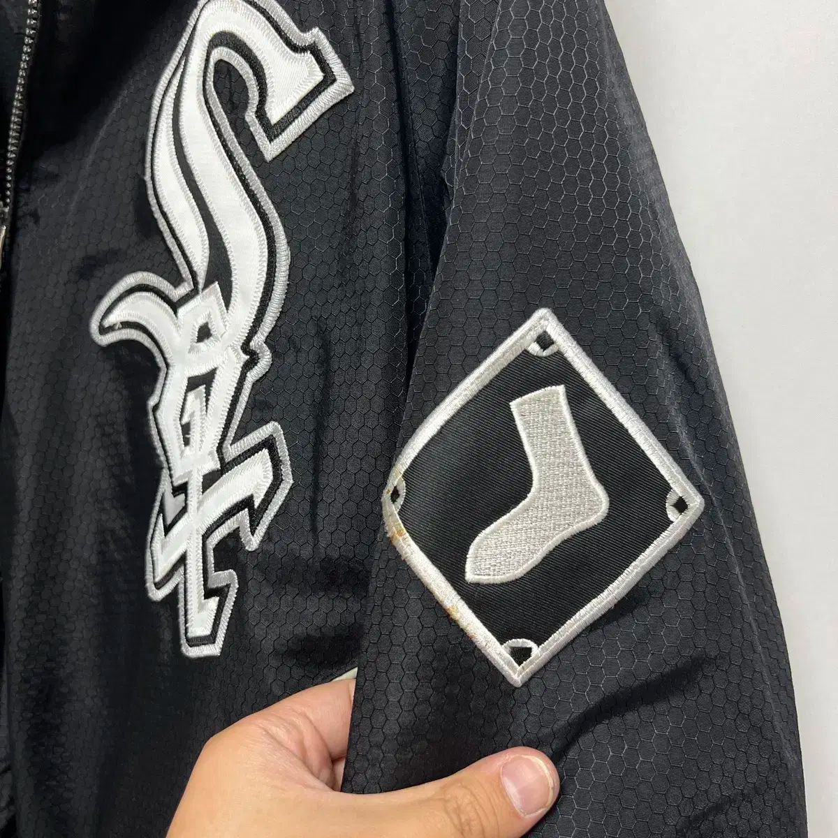 ブラック スタジアムジャケット