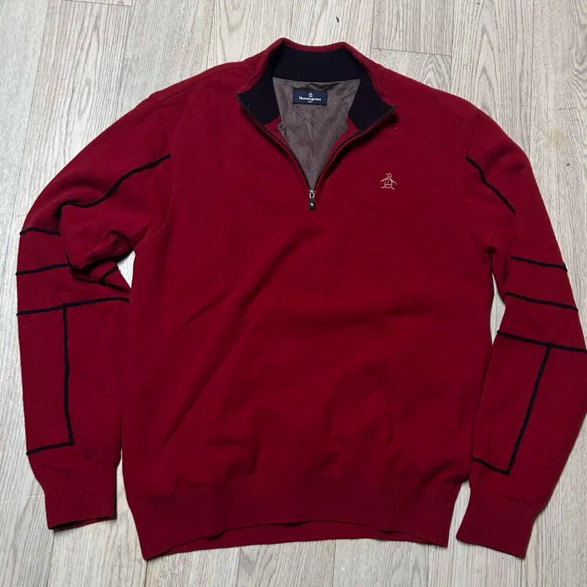 マンシングウェア ゴルフ 防風ニット 105