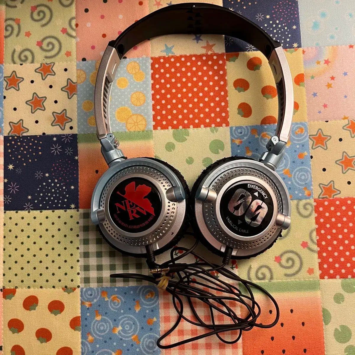 エヴァンゲリオン 綾波 レイ ヘッドセット ヘッドホン イヤホン