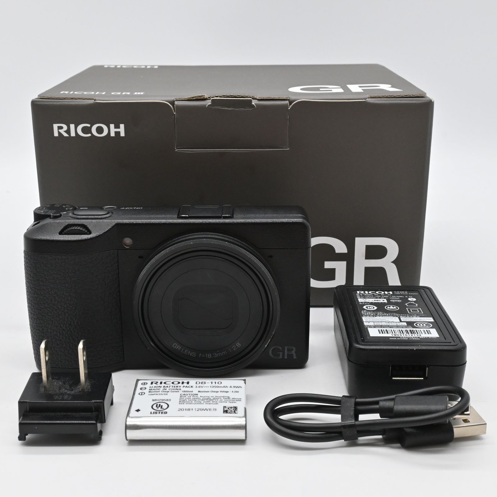 RICOH GR Ⅲ ショット数 13908回