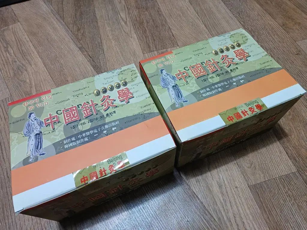 中国鍼灸学 1 2 家 全 30 犬 新規 韓国語 ダビング VCD 日中社