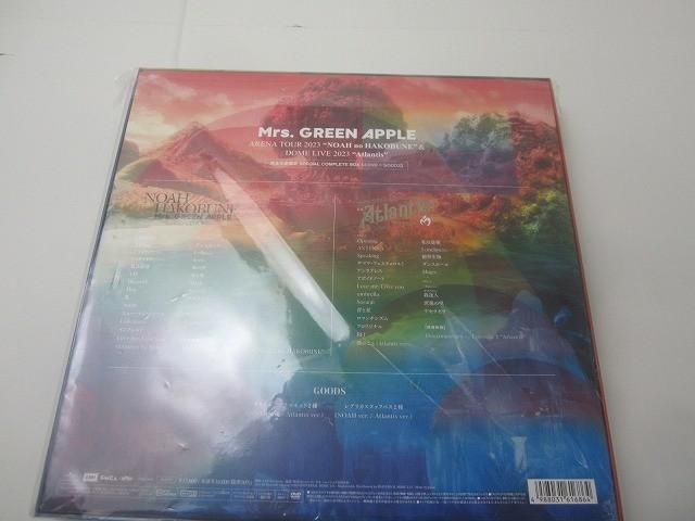 品 アーティスト Mrs GREEN APPLE ARENA TOUR 2025 NOAH no ＆ DOME LIVE Atlantis 完全生産 DVD