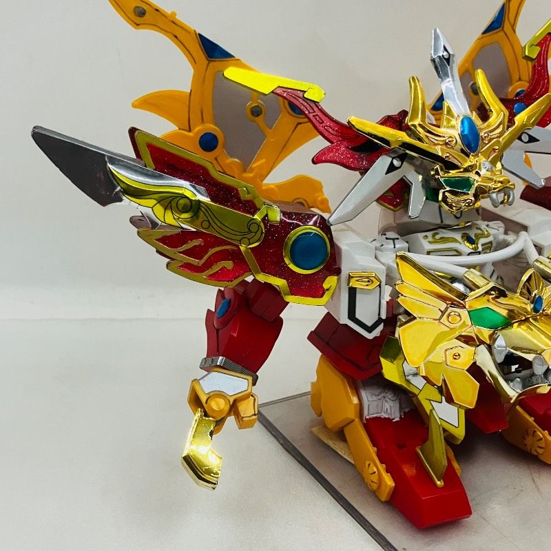 BB戦士 ガンプラ No 164 頑駄無轟炎王 ガンダムゴウエンオウ ディスプレイ レトロ