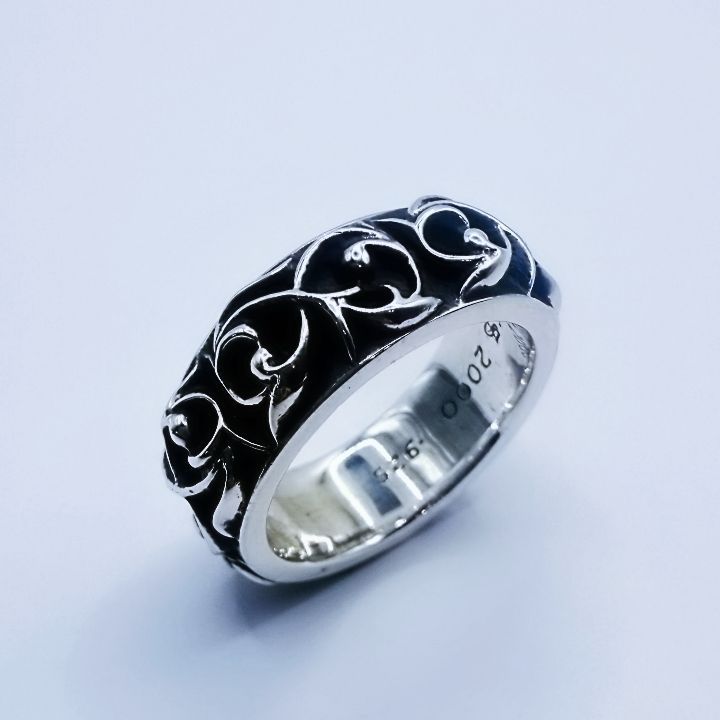 CHROME HEARTS ETRNITY VINE BAND RING 22 5号