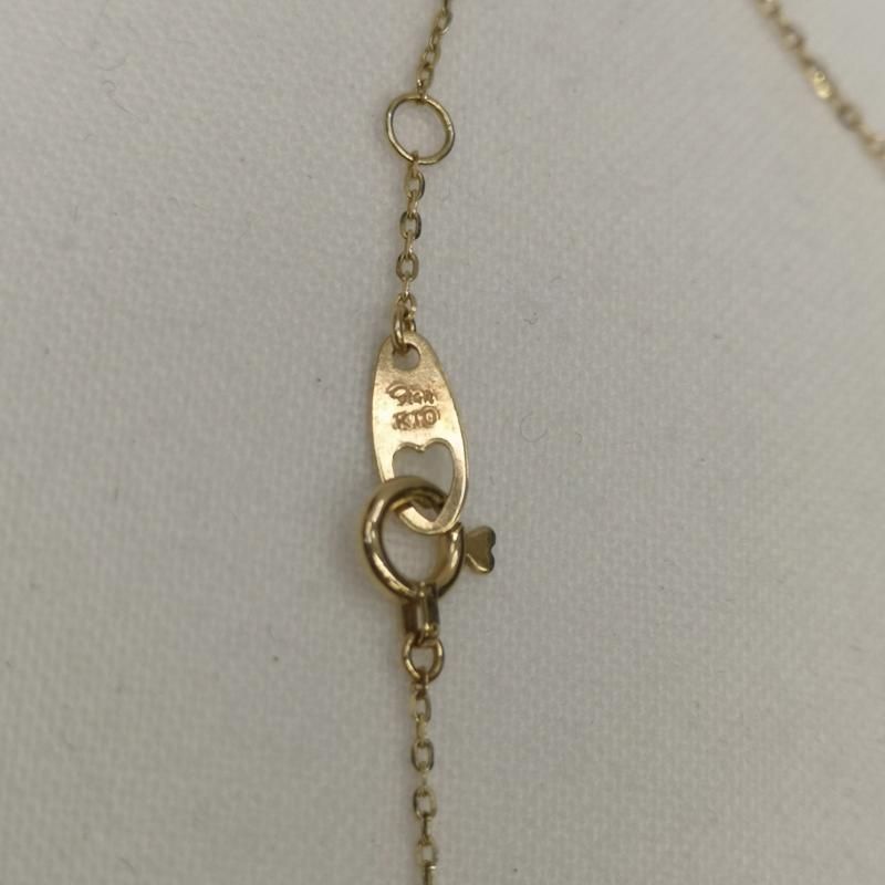 10金 ブレスレット スタージュエリー 中古 箱あり スタージュエリー K10 ダイヤモンド ゴールド ブレスレット 0.02