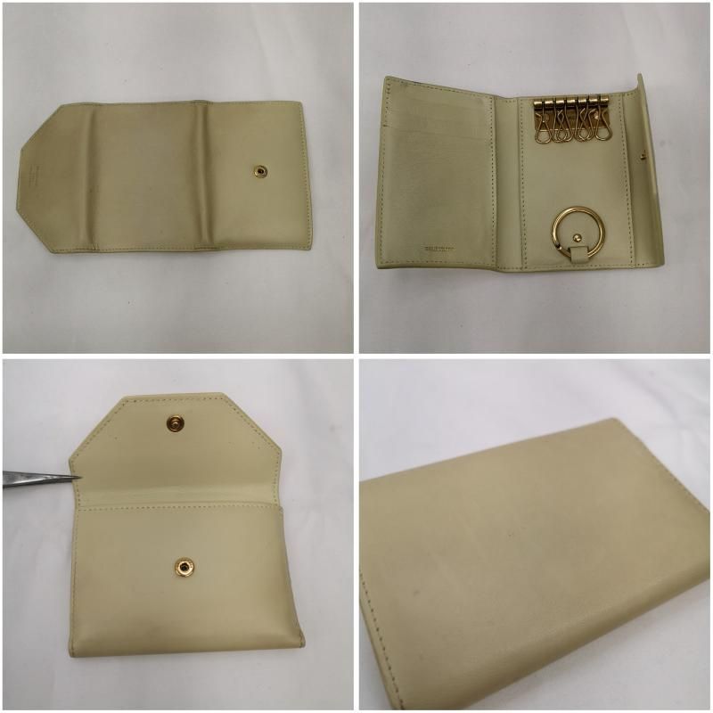  バレンシアガ 736731 2 AAFT 9401 6連 レザー キーケース レディース - ISItems 古着 キーケース 小物