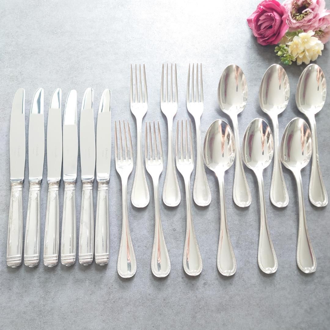 クリストフル マルメゾン テーブルサイズ 18点