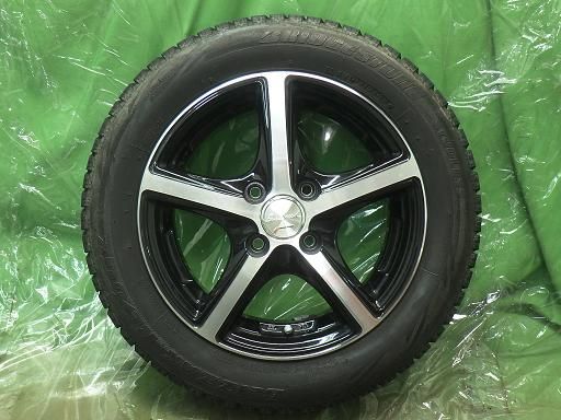 スタッドレス マナレイ ユーロスピード 14インチ ブリヂストン ブリザック