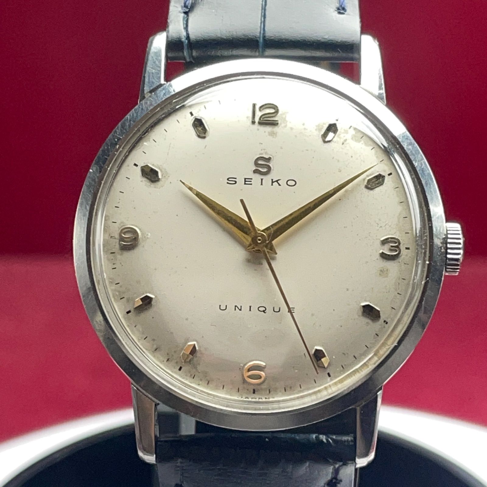 希少 1950年代製 SEIKO UNIQUE セイコー ユニーク 手巻 日本製