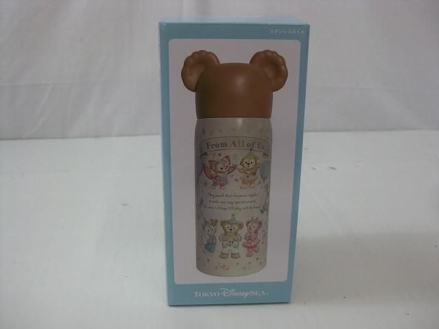 ディズニー ダッフィー＆フレンズ ステンレスボトル フロムオールオブアス 40周年