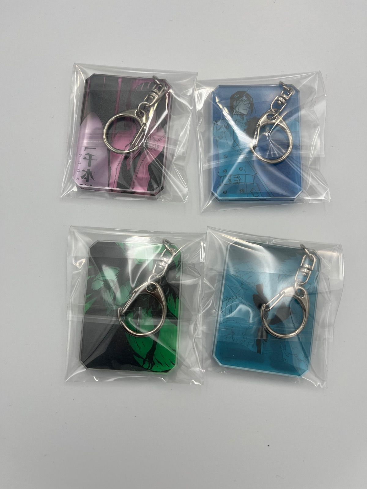 BLEACH 原画展 アクリルキーホルダー 4個セット 【公式通販】