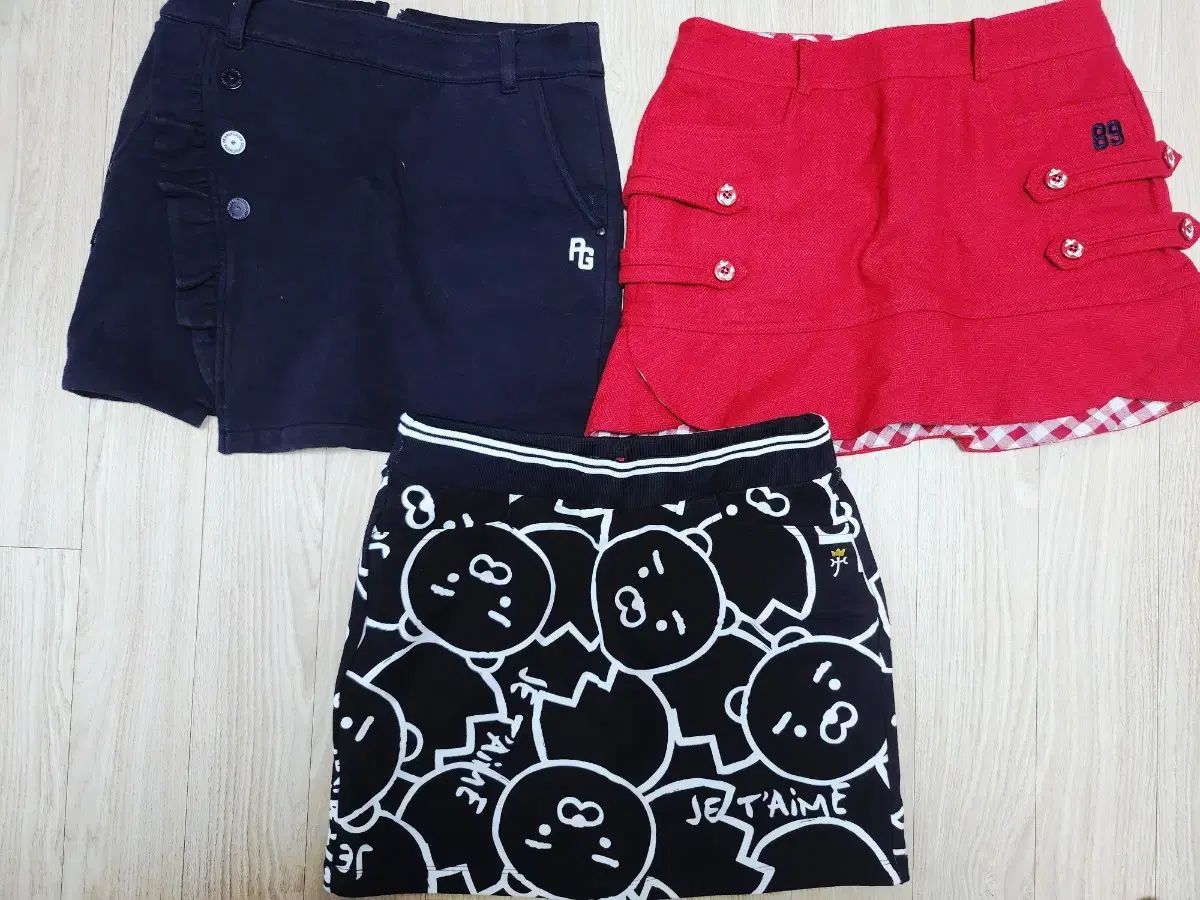 パーリーゲイツ キュロット2点と スカートはサービス