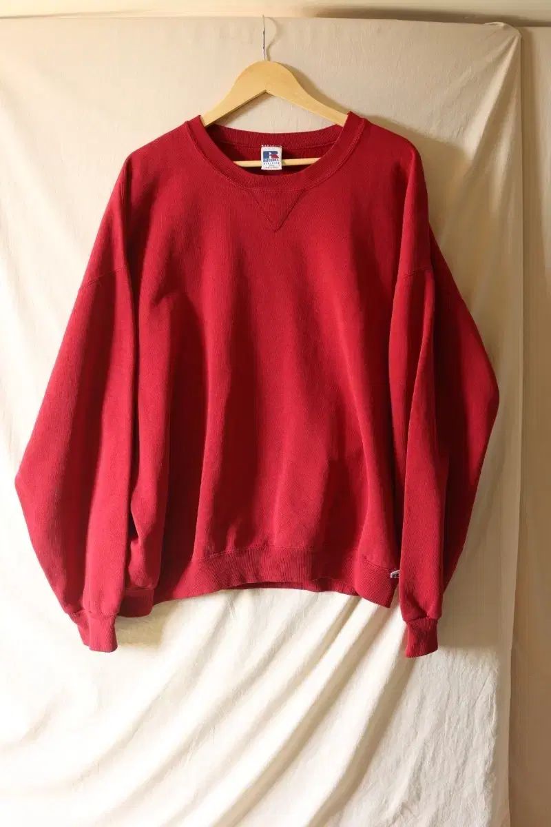 ラッセル 90s スウェットシャツ レッドXXL