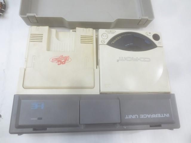 品 ゲーム NEC PCエンジン 本体 本体I FU 30 CD ROM プレイヤー CDR A インターフェースユニット