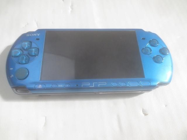 品 ゲーム PSP 本体 PSP3000 バイブランドブルー 動作品 本体のみ