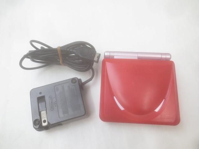 ゲーム ゲームボーイアドバンス 本体 SP AGS-001 パールピンク 動作品 充電器付き
