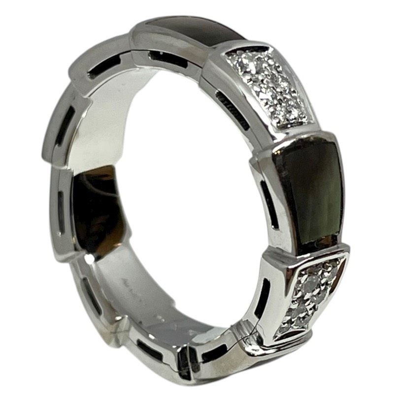  ブルガリ BVLGARI セルペンティヴァイパー ダイヤリング ホワイトゴールド 750 WG MOP ジュエリー その他 アクセサリー