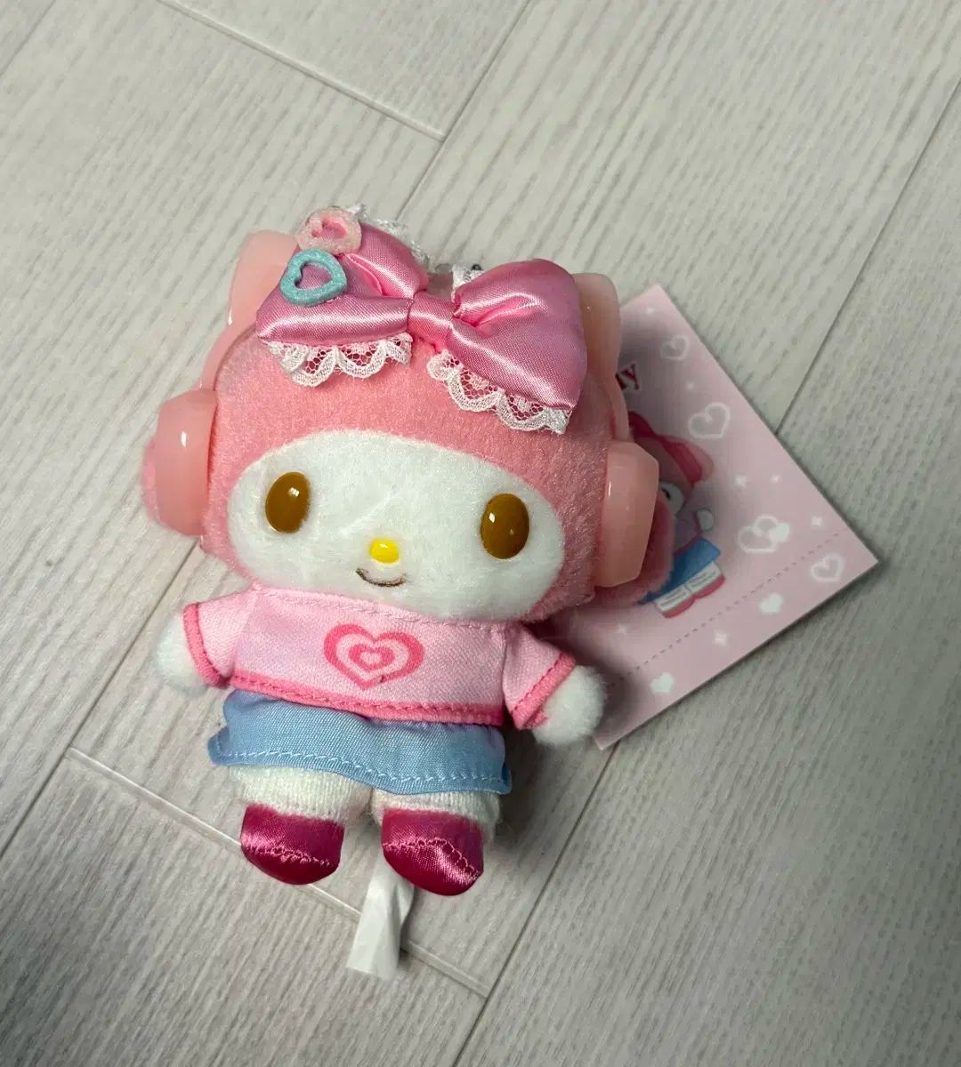 My Melody(マイメロディ) 平成 ヘッドセット キーホルダー マイ