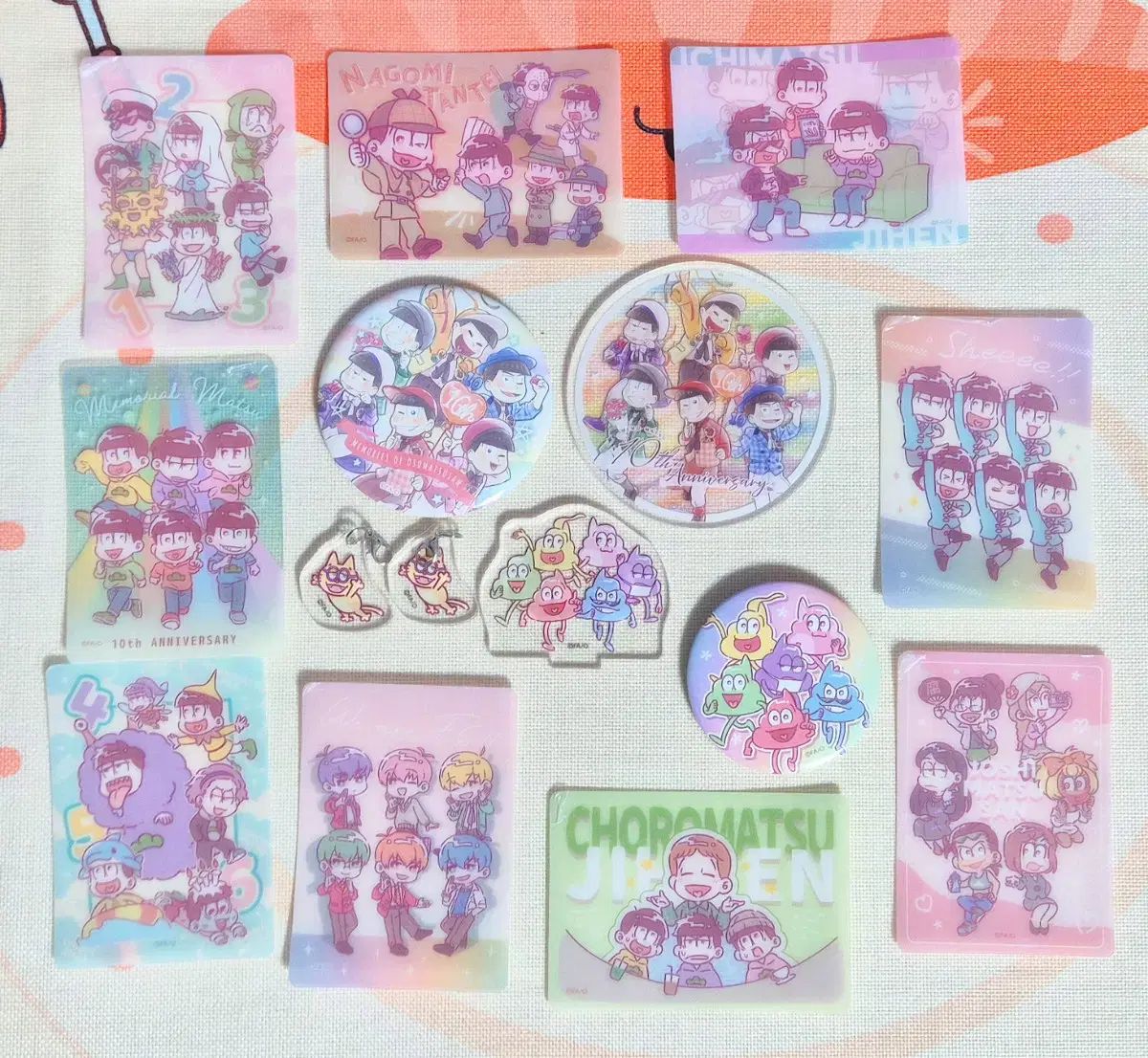 おそ松さんバッグ 100円ショップ CanDo 10周年 オールキャラ まとめ