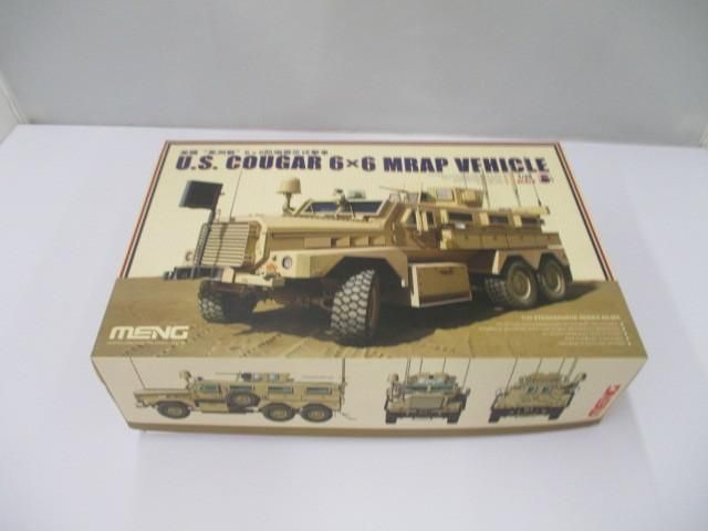 未組立 プラモデル MENG SS-005 1 35 アメリカ クーガー 6×6 6耐地雷 伏撃防護車