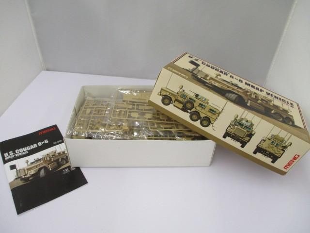  未組立 プラモデル MENG SS 005 1 35 アメリカ クーガー 6 6耐地雷 伏撃防護車 プラモデル おもちゃ
