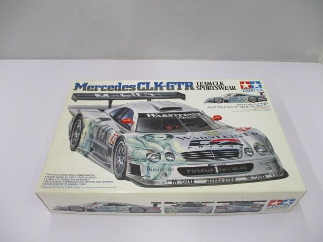 未組立 プラモデル ミヤ 1 24 Mercedes-Benz メルセデス CLK-GTR チームCLKスポーツウェアー スポーツカーシリーズ NO.201