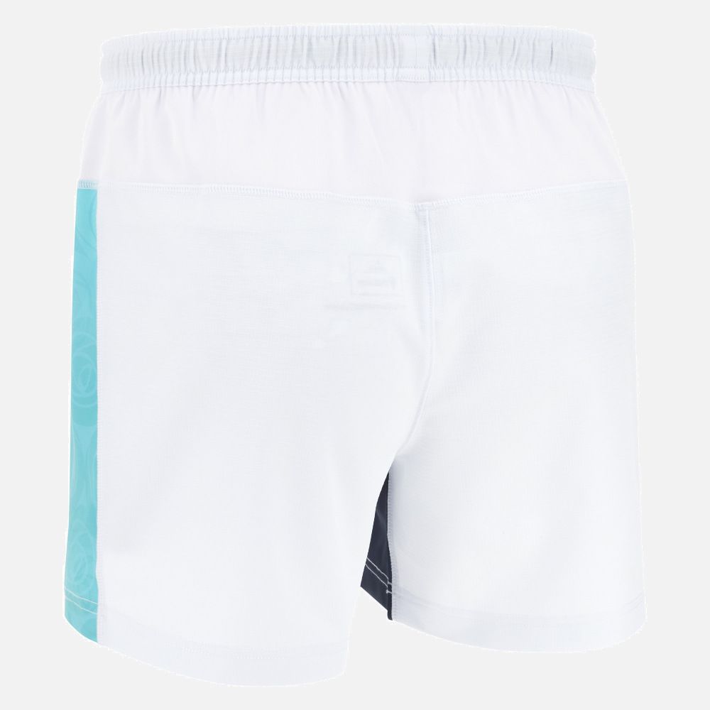 マクロン ラグビー グラスゴー ウォリアーズ 2025 2026 アウェイ マッチ ショートパンツ 白 ホワイト モデル 日本未発売