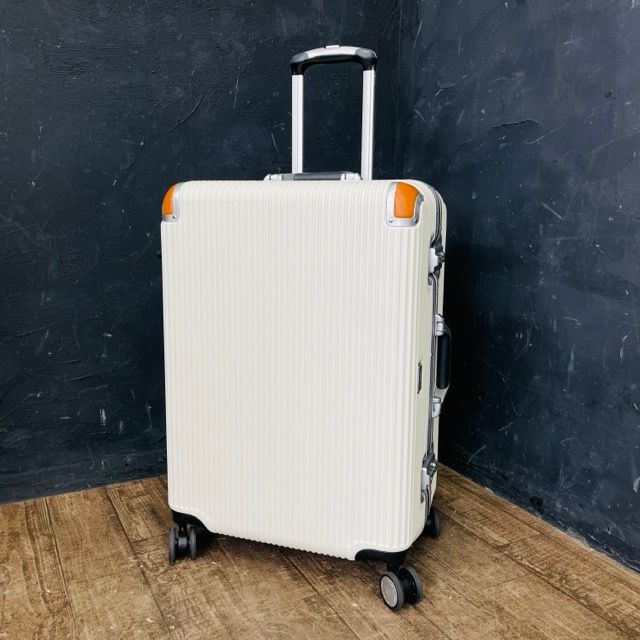 スーツケース SWISS MILITARY スイスミリタリー 24インチ 64L キャリーケース アイボリー系 旅行バッグ 514663