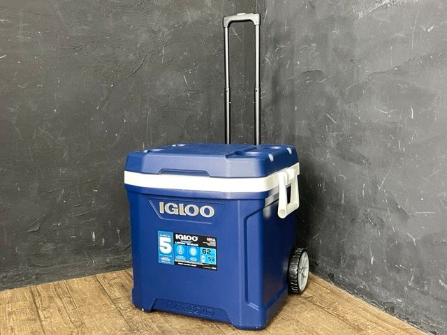 イグルー クーラーボックス IGLOO MAXCOLD マックスコールド 62QT 58L 紺色 ART.1819539 アウトドア キャンプ 514670 OLIVEOS_COM_TR