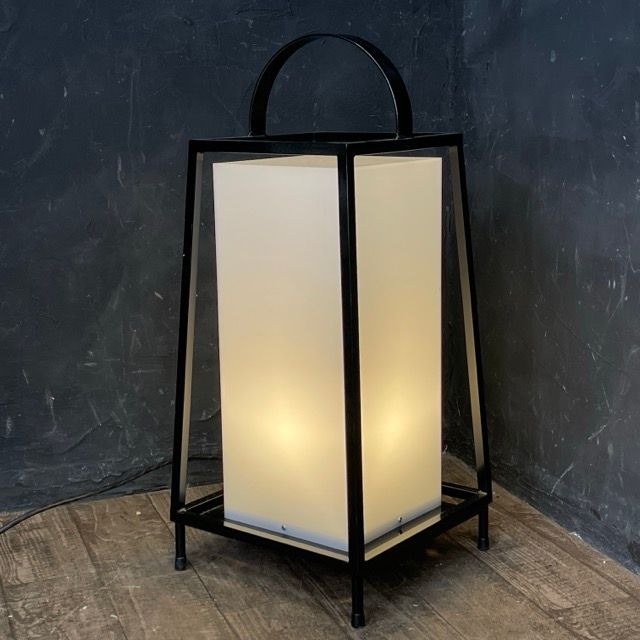 電飾スタンド看板 路地行灯 W 30×D 30×H 66 和看板 照明 ４面 和風 514619