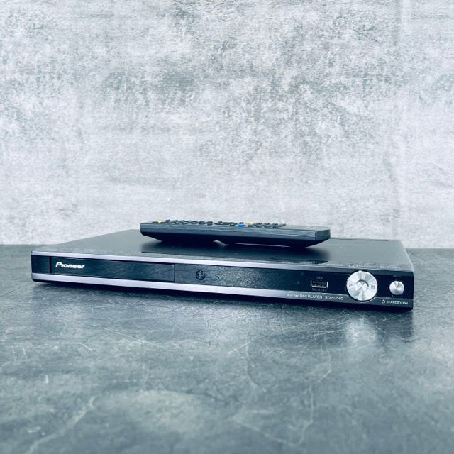 パイオニア ブルーレイプレーヤー Pioneer Blu-ray BDP-3140-K BDプレーヤー 映像機器 リモコン付き 514615有