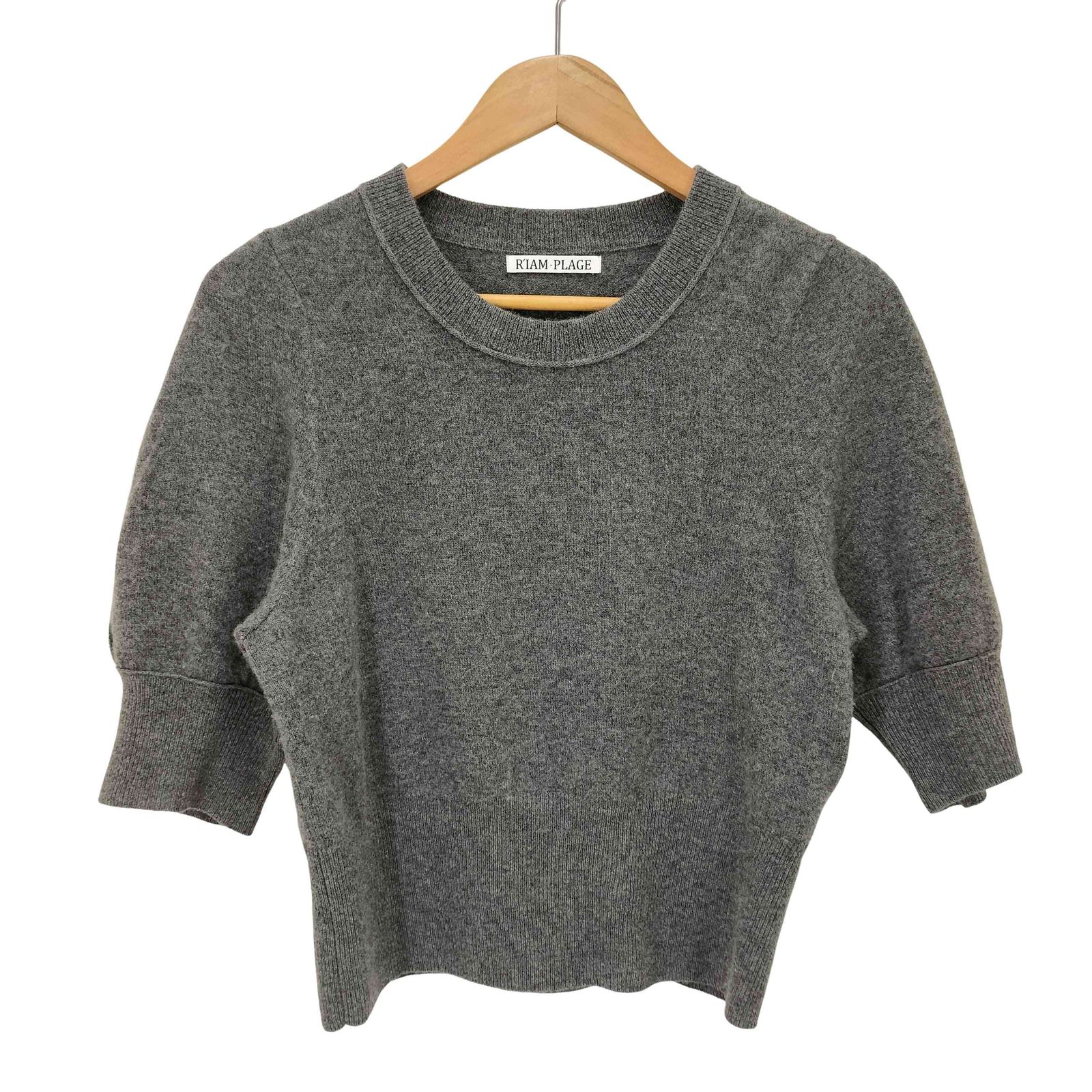 プラージュ PLAGE R’IAM ハーフスリーブパフニット レディース 表記無