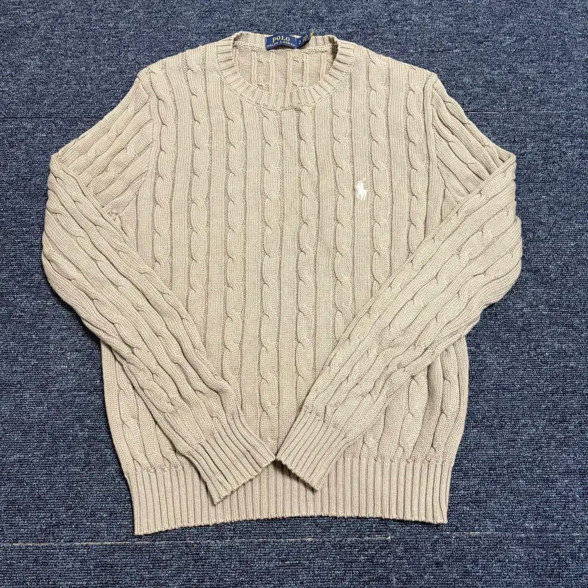 ポロ ラルフローレン ケーブル編み ニット