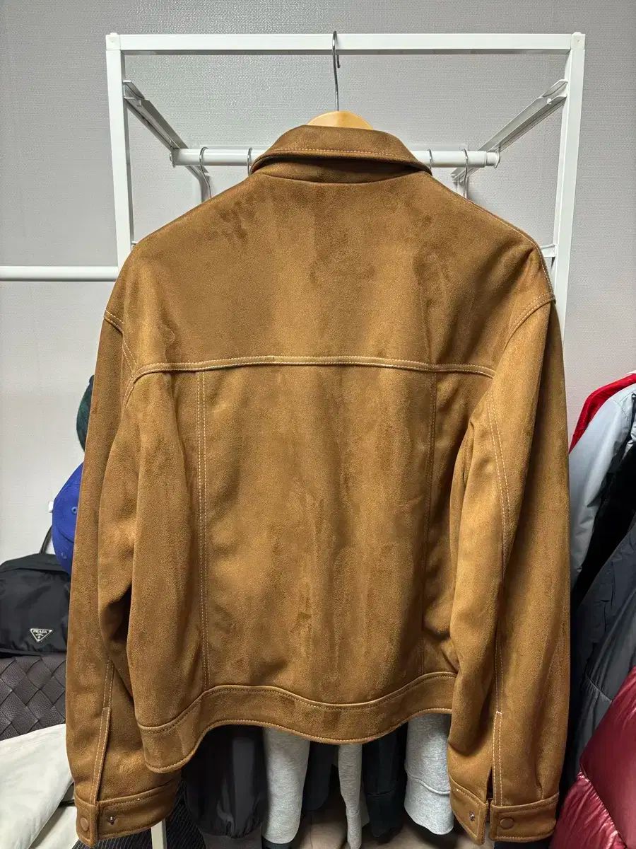 ZARA ザラ スウェード トラッカー ジャケット ブラウン