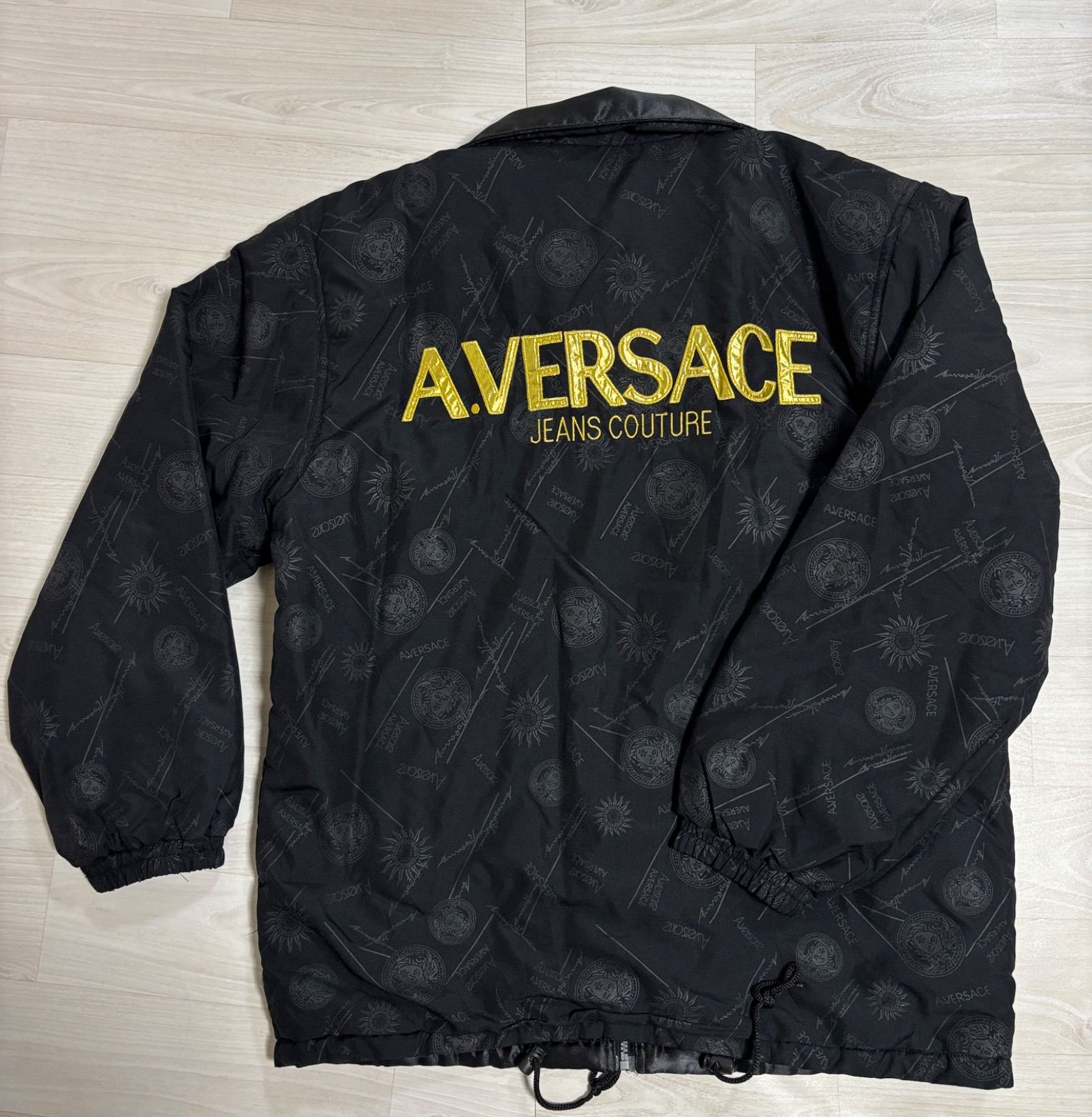 Versace A.VERSACE JEANS COUTURE リバーシブル ナイロンジャケット