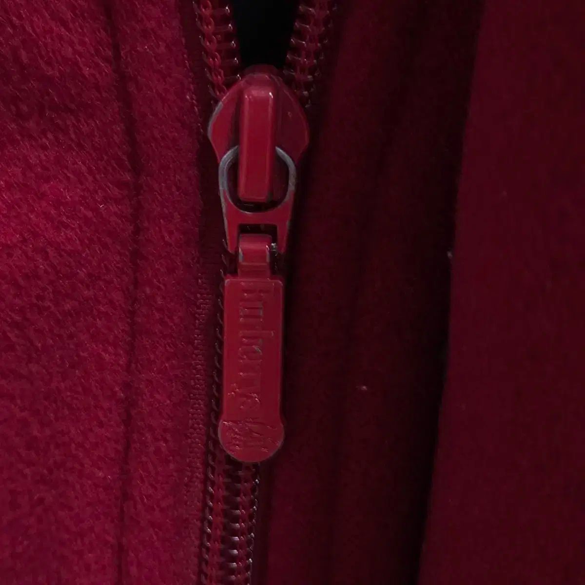 バーガンディ ウール メンズ ジャケット