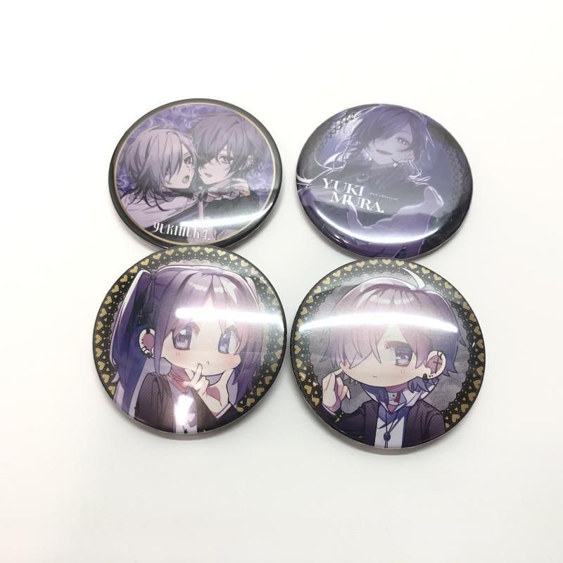 中古】現状品)ゆきむら。 CD 缶バッチ 23個セット [69] - メルカリ