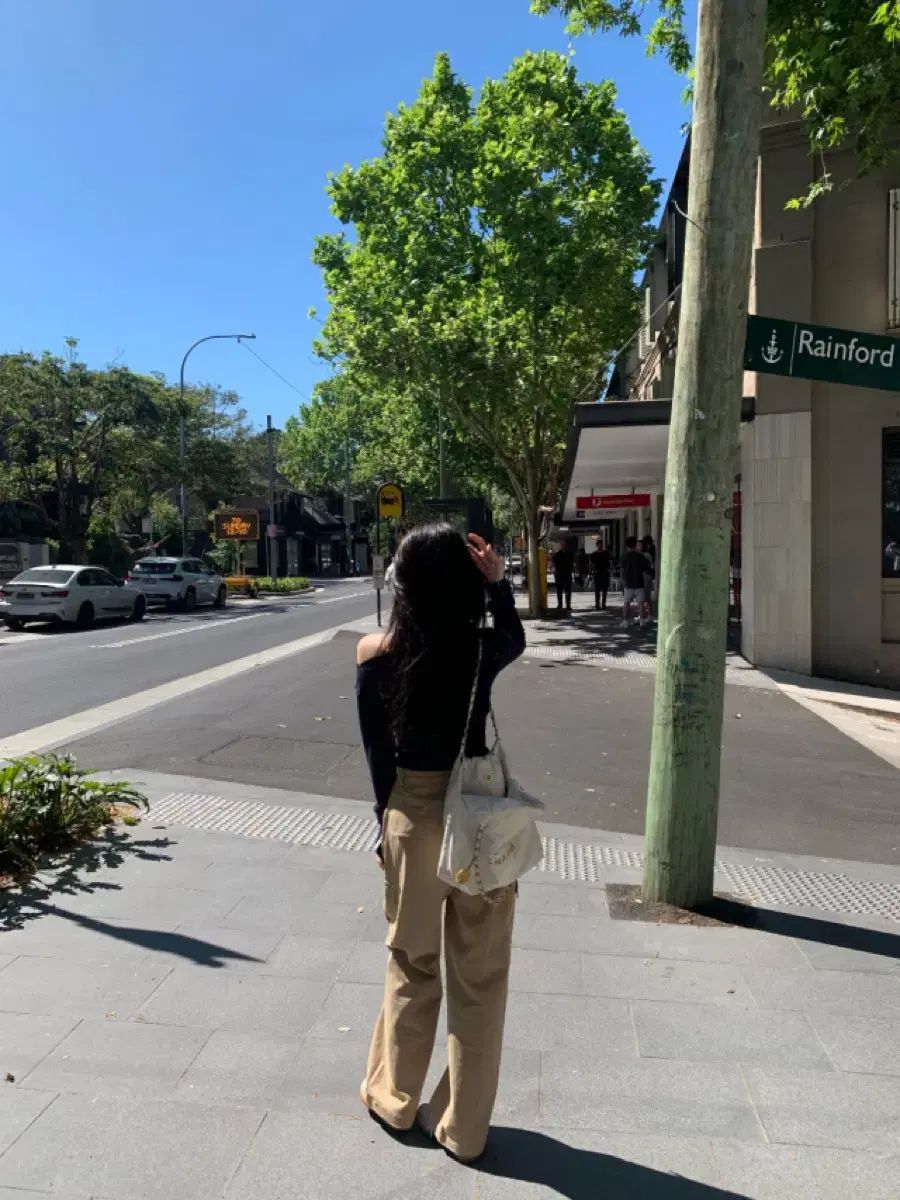 レイジショップ エッセンシャルリップTシャツ ネイビー