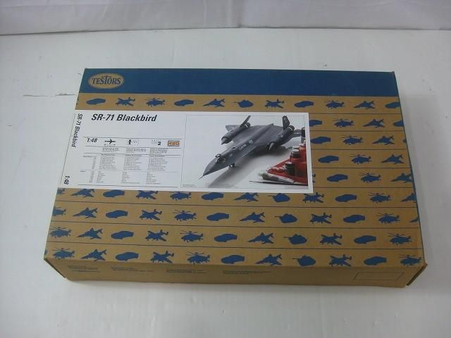 未組立 プラモデル 1 48 Testors SR-71 Blackbird ブラックバード