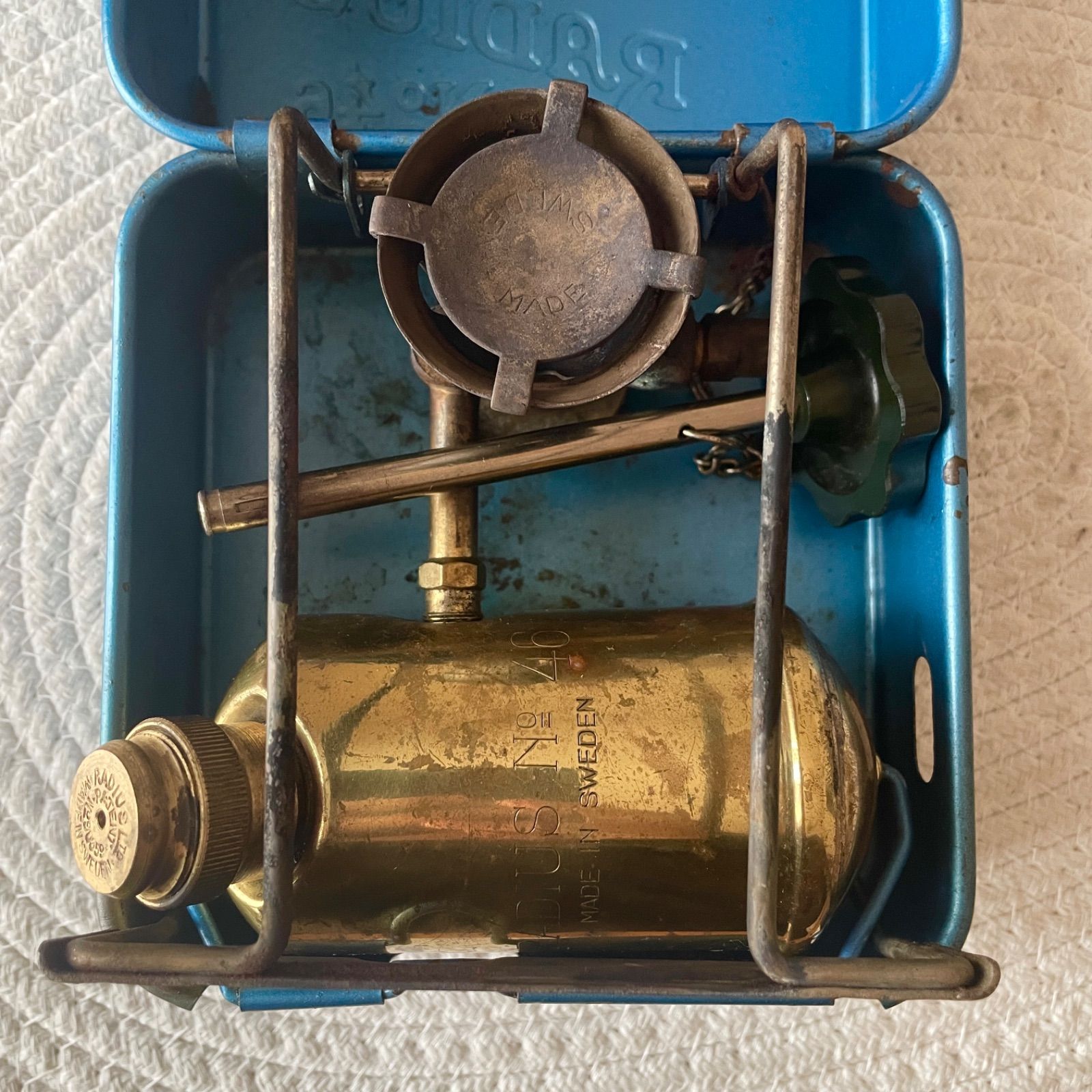 美品】ラジウス Radius No.46 ストーブ 箱スト シングルバーナー