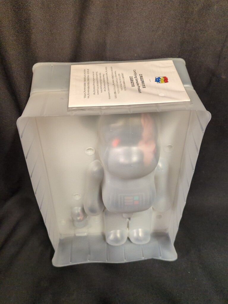 BE RBRICK DARTH VADER DAMAGEVer OBI WAN KENOBI Ver 400