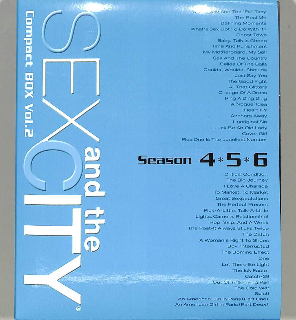 予約済み2300■JYJ  CD&DVD セット ○DVD18枚ボックス / サラ・ジェシカ・パーカー / セックス・アンド