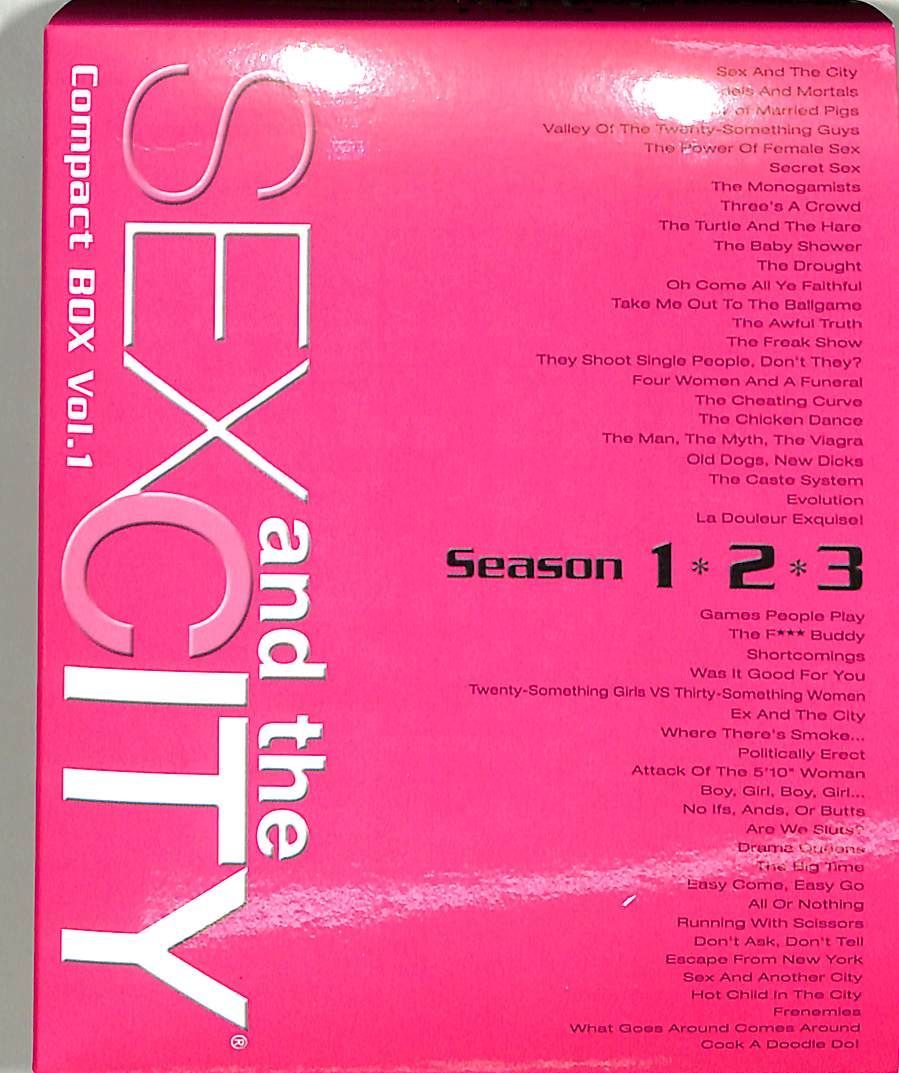 予約済み2300■JYJ  CD&DVD セット ○DVD18枚ボックス / サラ・ジェシカ・パーカー / セックス・アンド