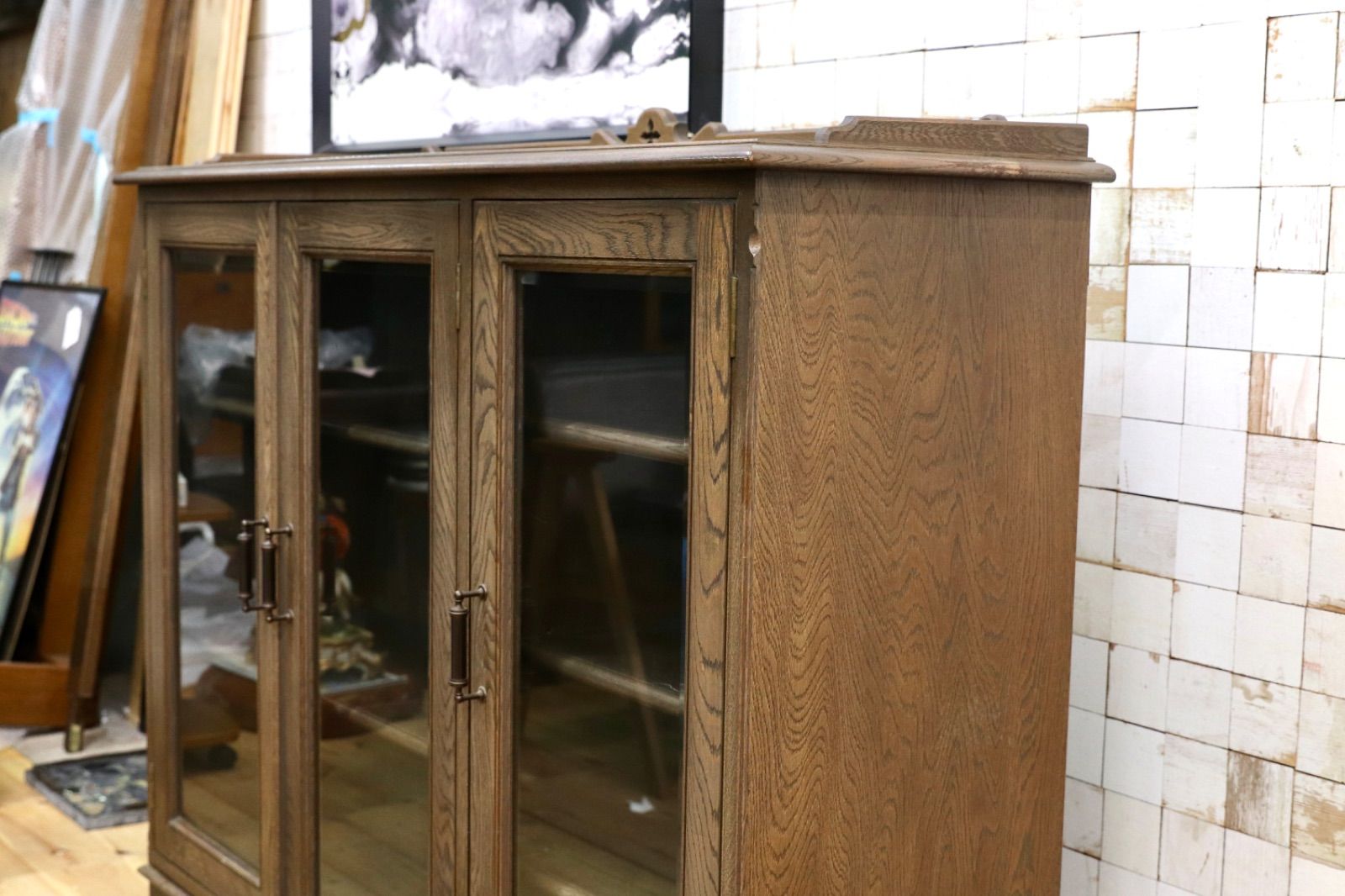 GMIK581○神戸洋家具 永田良介商店 サイドボード リビングボード